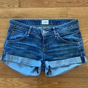 Hudson denim shorts